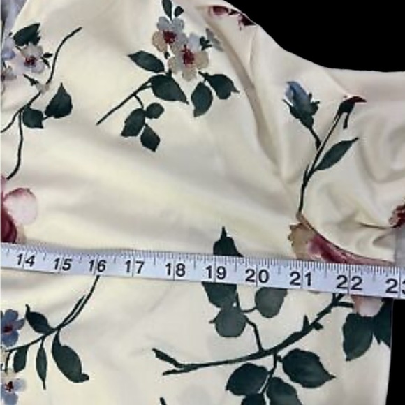 Anthony Richards Blouse Womens Size Large Floral Long Sleeves Button Front - Picture 2 of 9